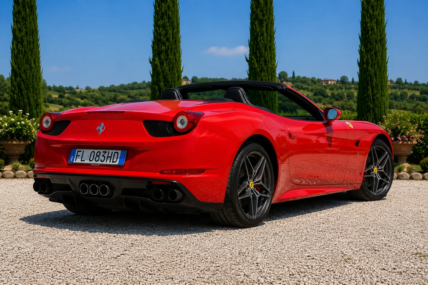 Ferrari California Turbo HS — vista tre quarti