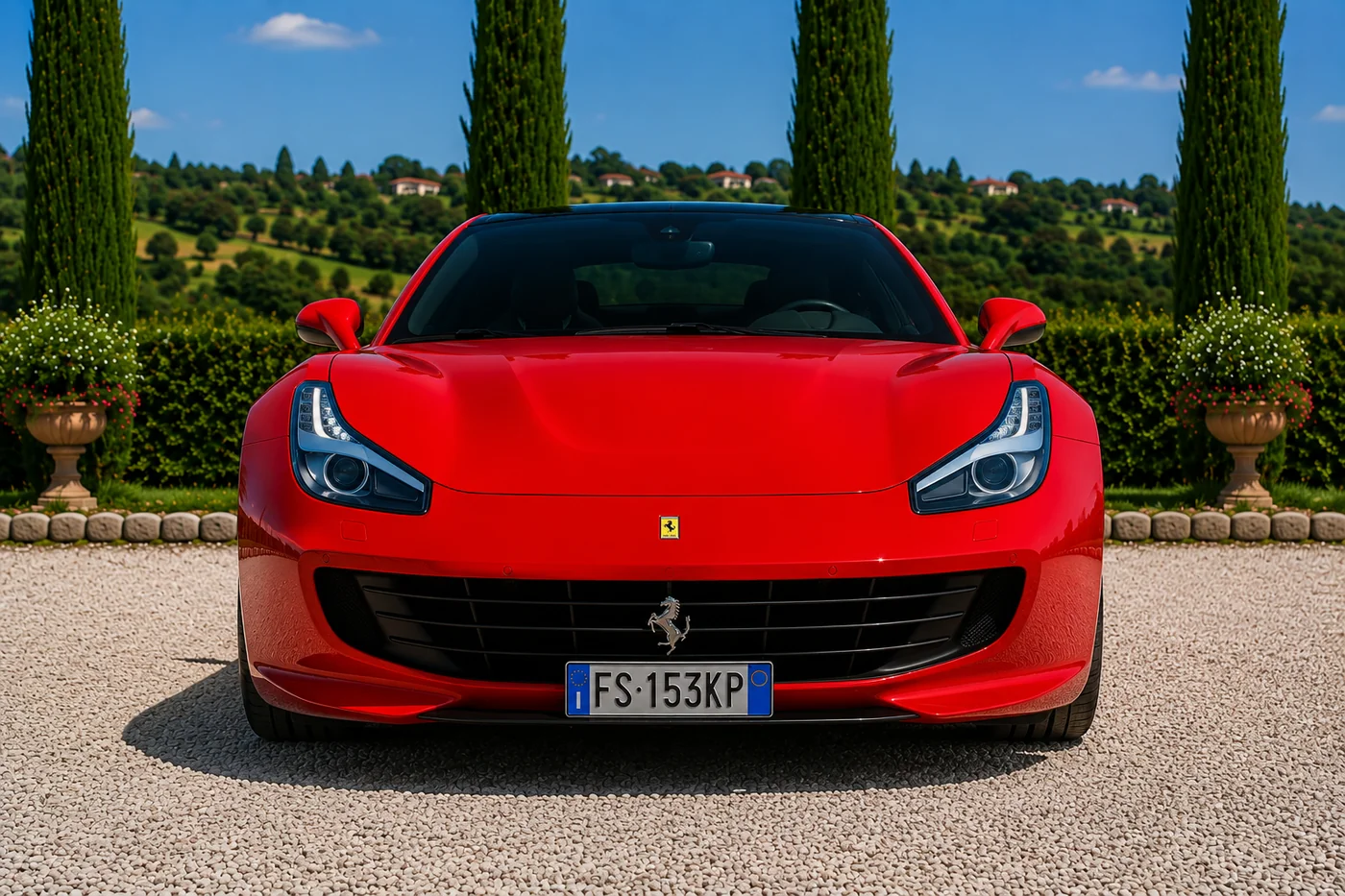 Ferrari California Turbo HS — vista anteriore