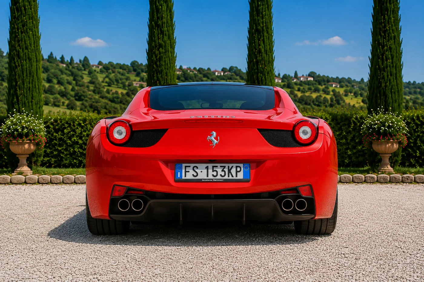 Ferrari California Turbo HS — vista posteriore