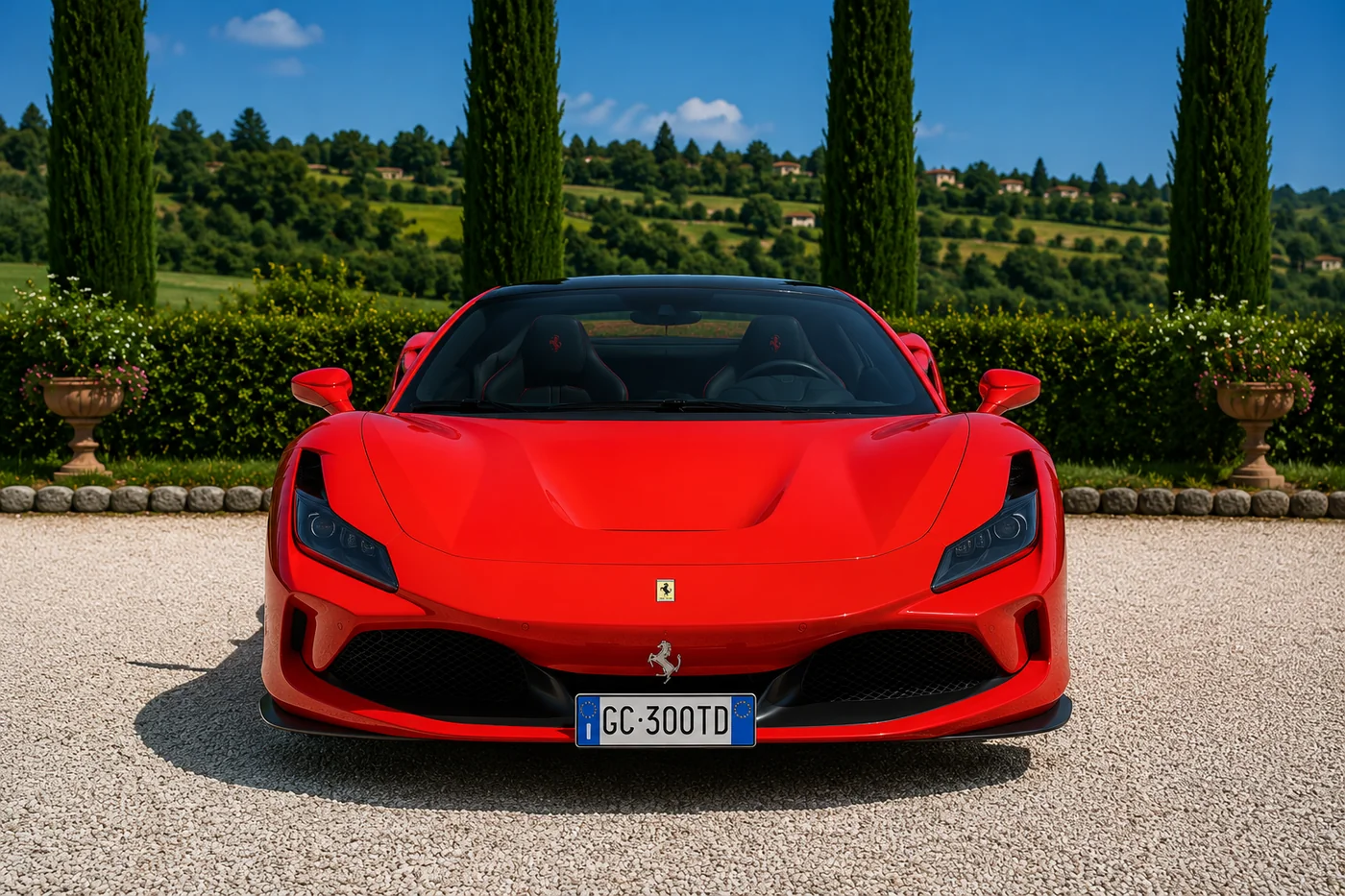 Ferrari F8 Tributo Spider — front view