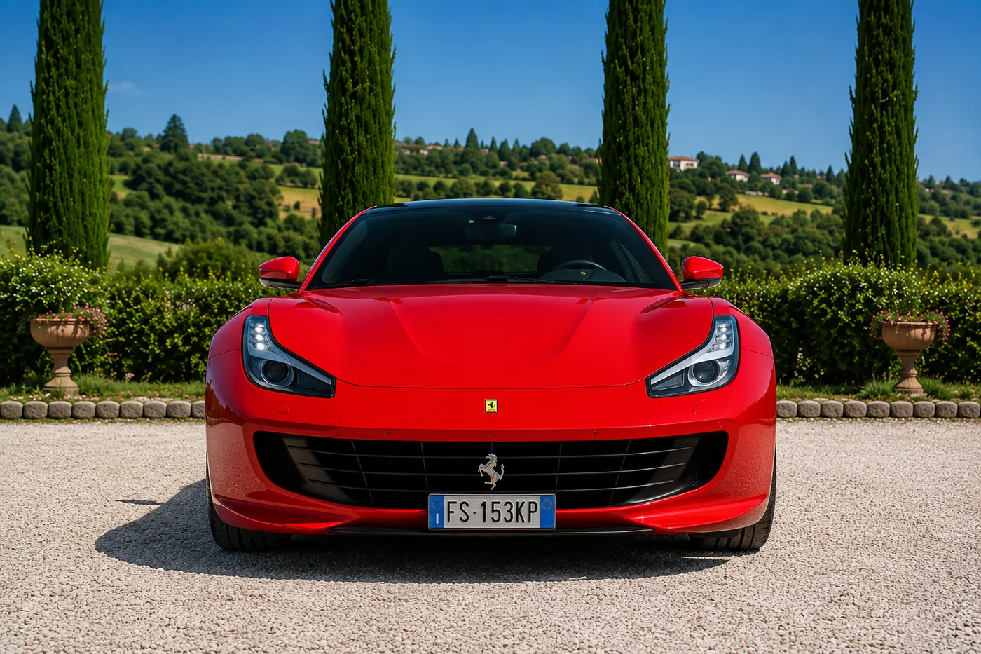 Ferrari GTC4Lusso — front view