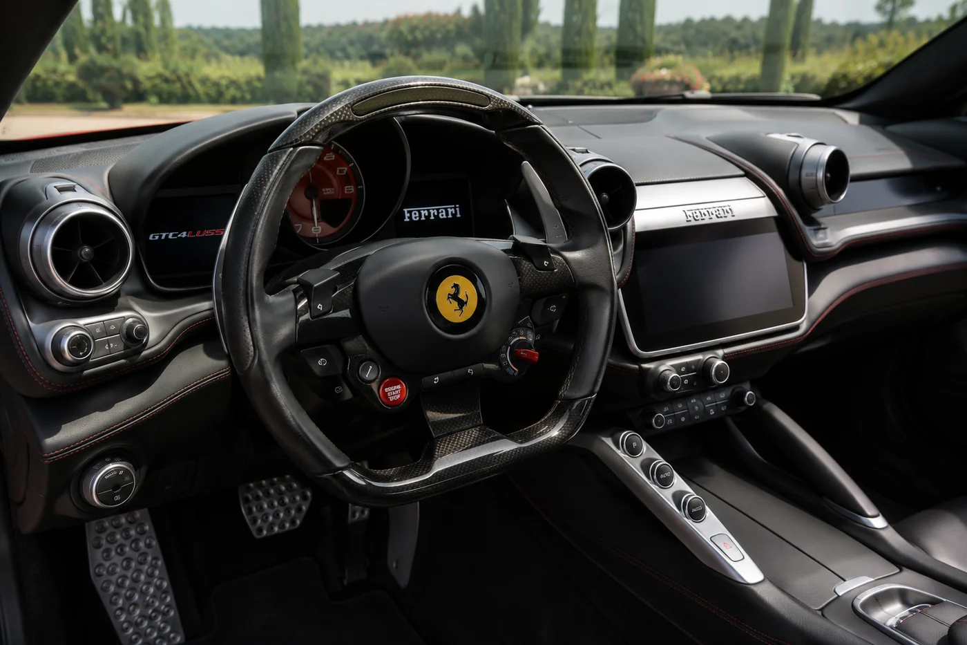 Ferrari GTC4Lusso — driver's seat
