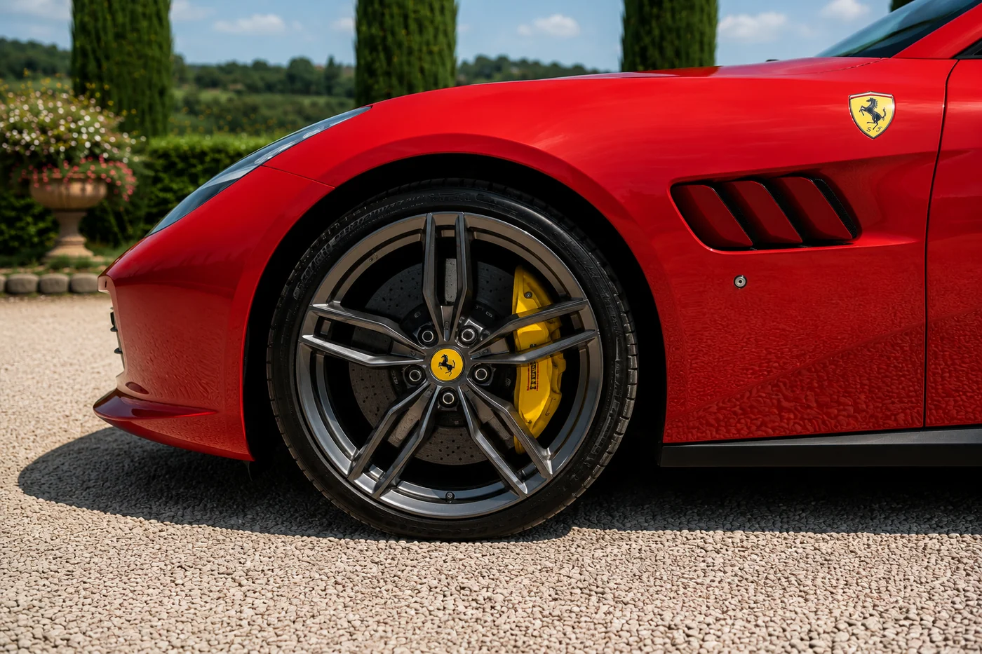 Ferrari GTC4Lusso — front end
