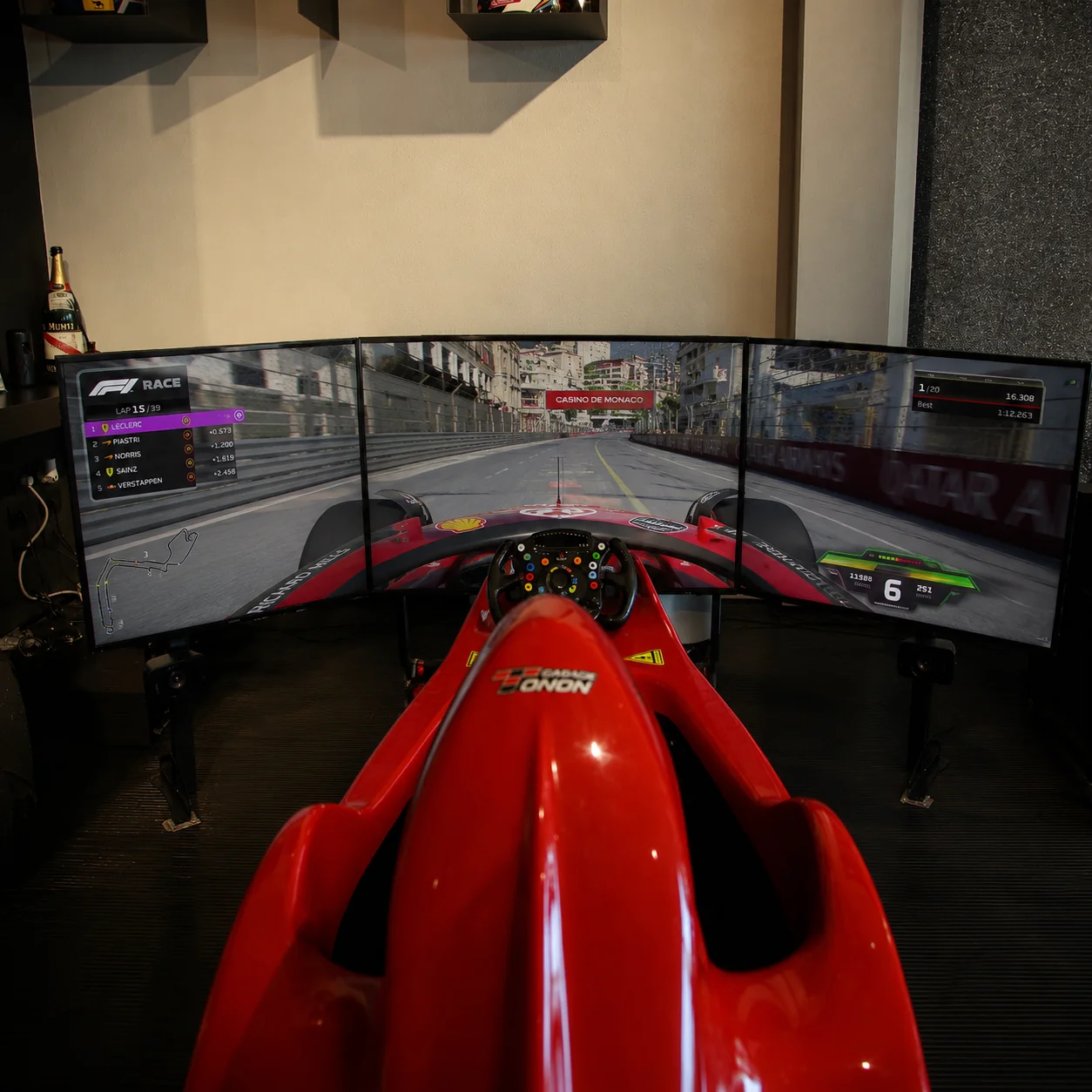 F1 Simulator Pit Lane